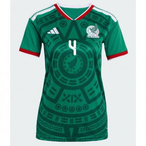 Mexico Edson Alvarez #4 Hjemmebanetrøje Dame VM 2026 Kortærmet